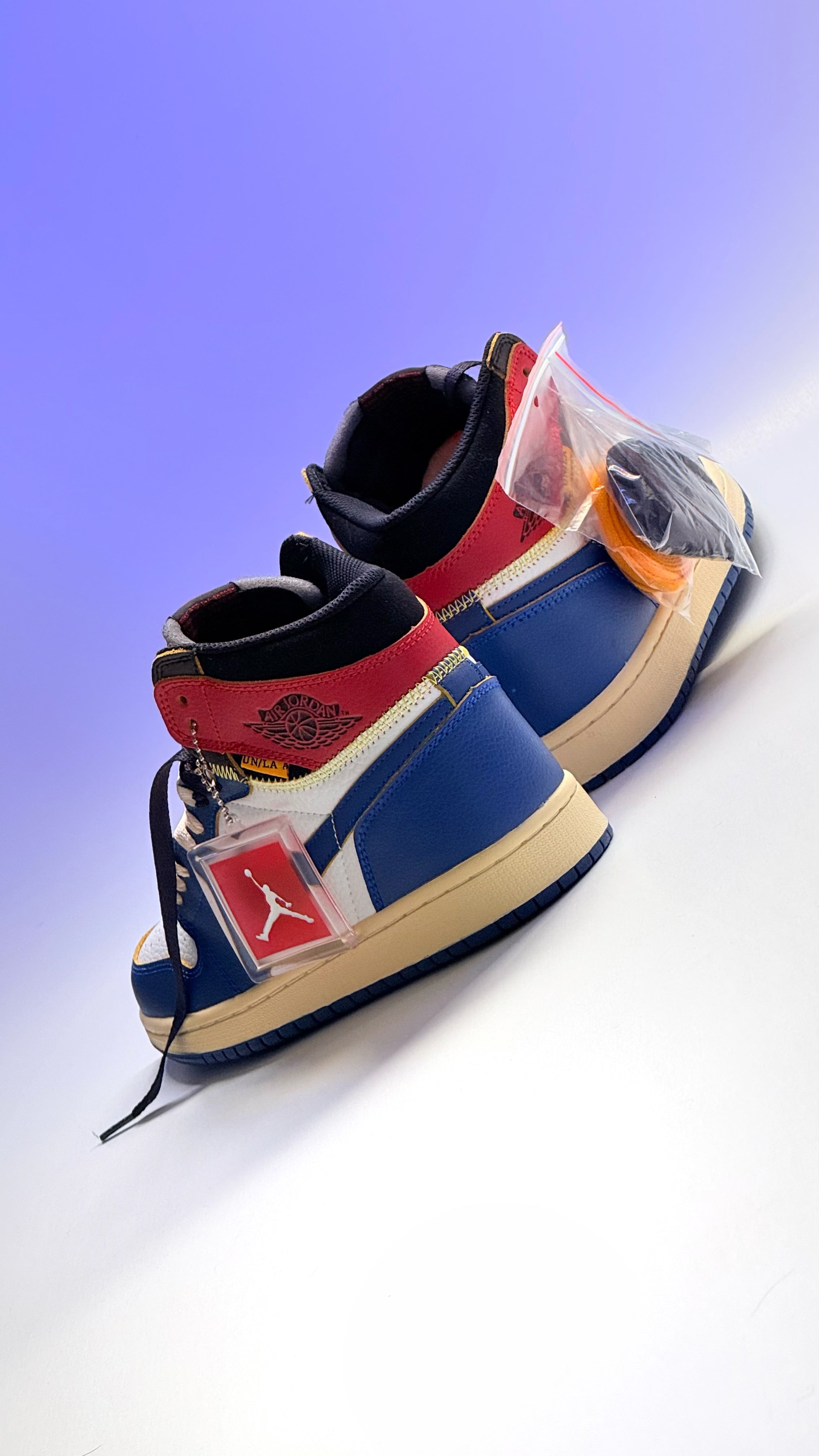 Air Jordan 1 x Union LA High Blue Toe