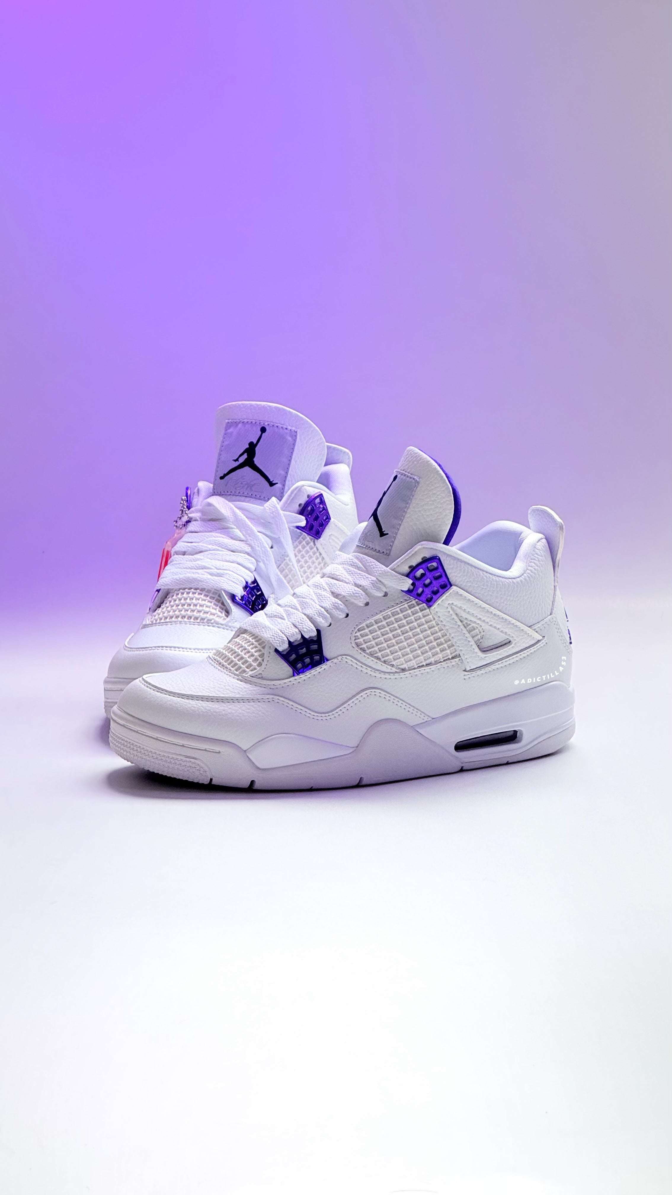 Air Jordan 4 “ Metallic Purple “