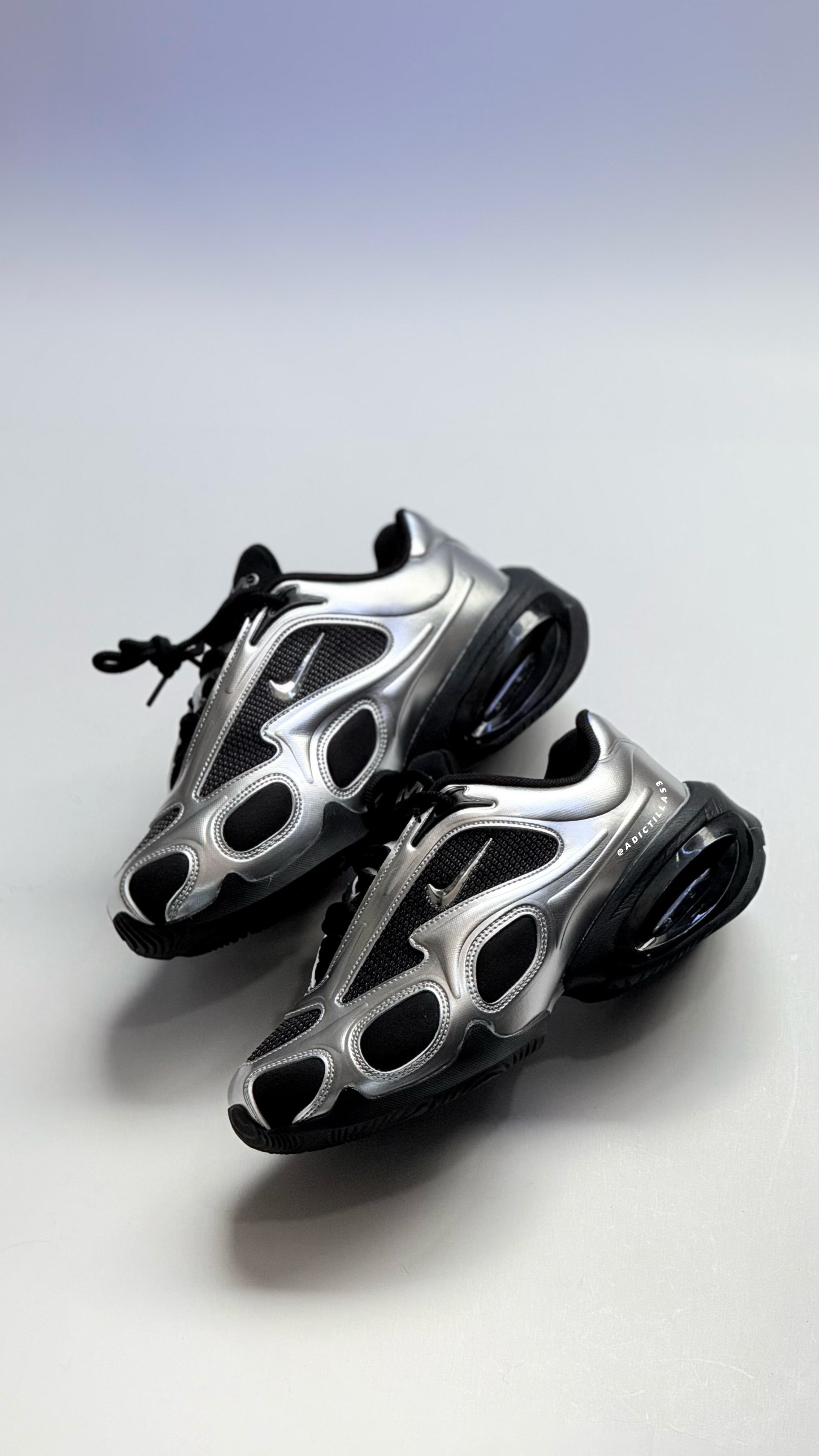 Tenis Nike Air Max Muse Black Metallic Silver