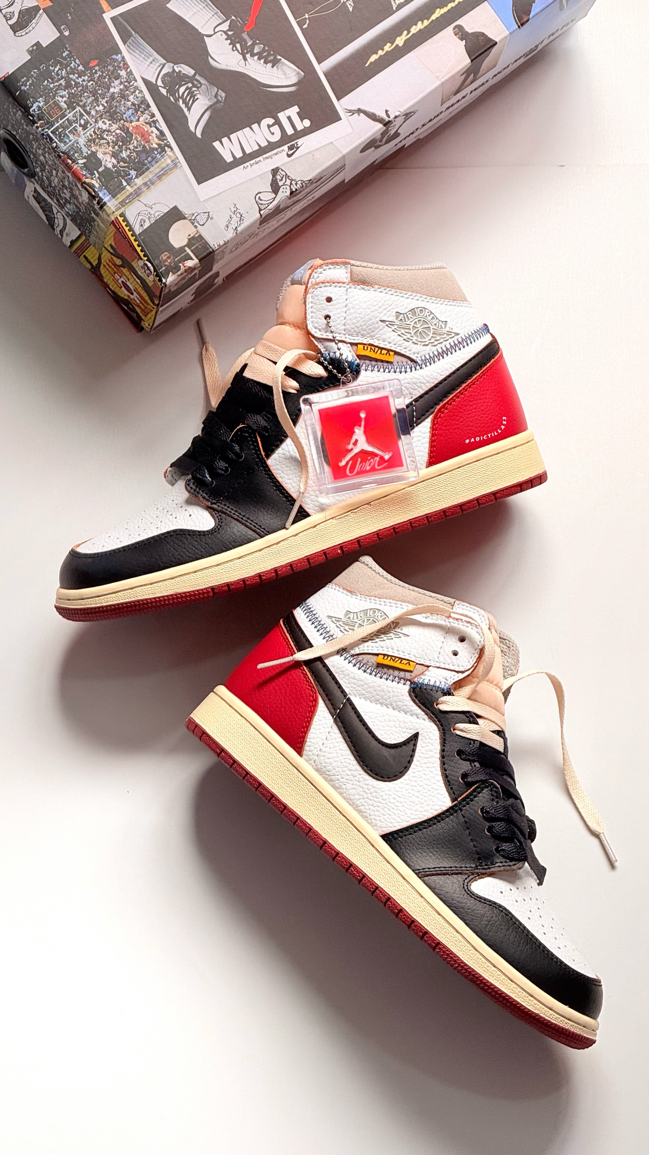 Union LA x Air Jordan 1 Retro High NRG 'Black Toe'