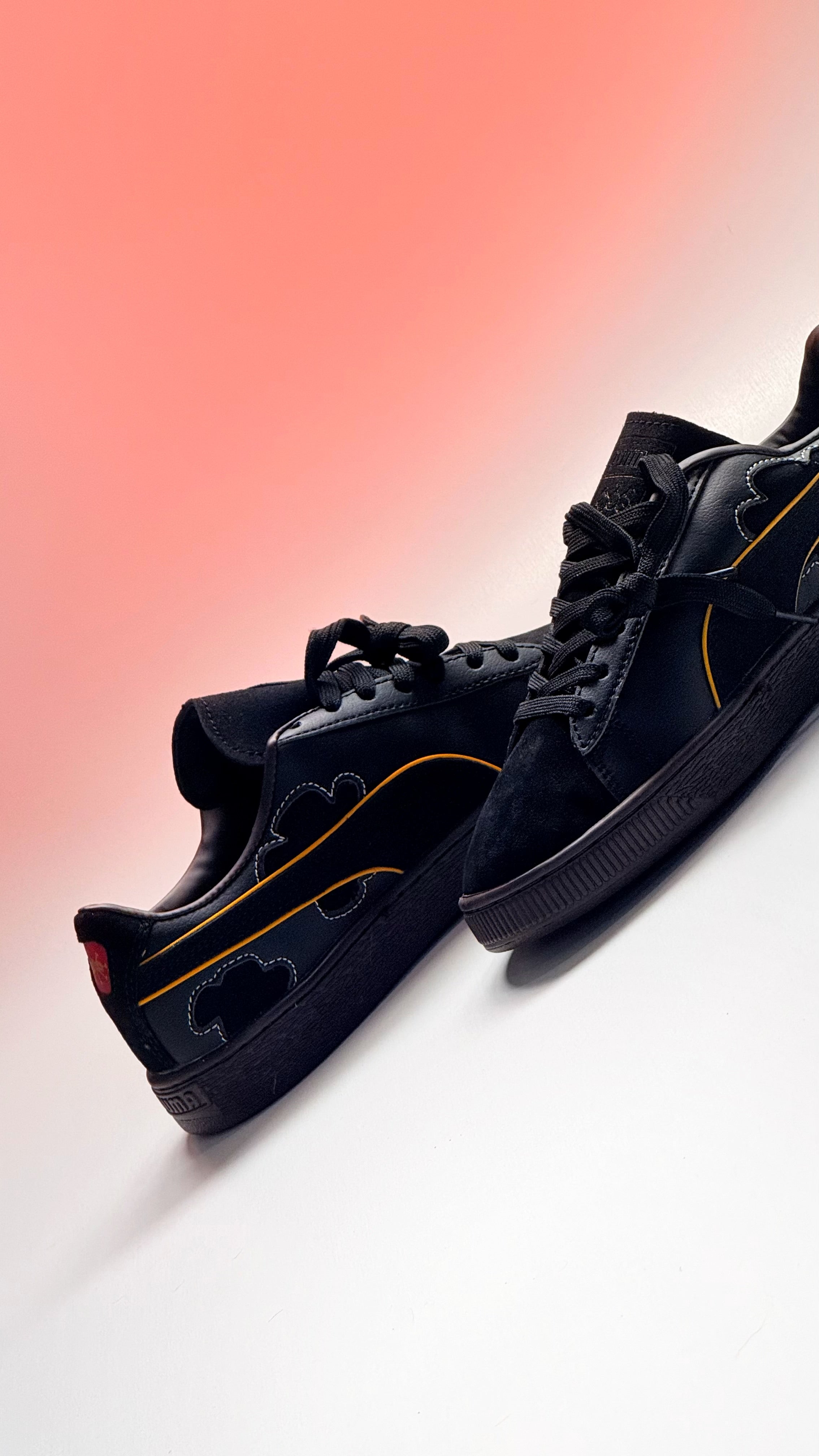 Puma Suede x One Piece Black