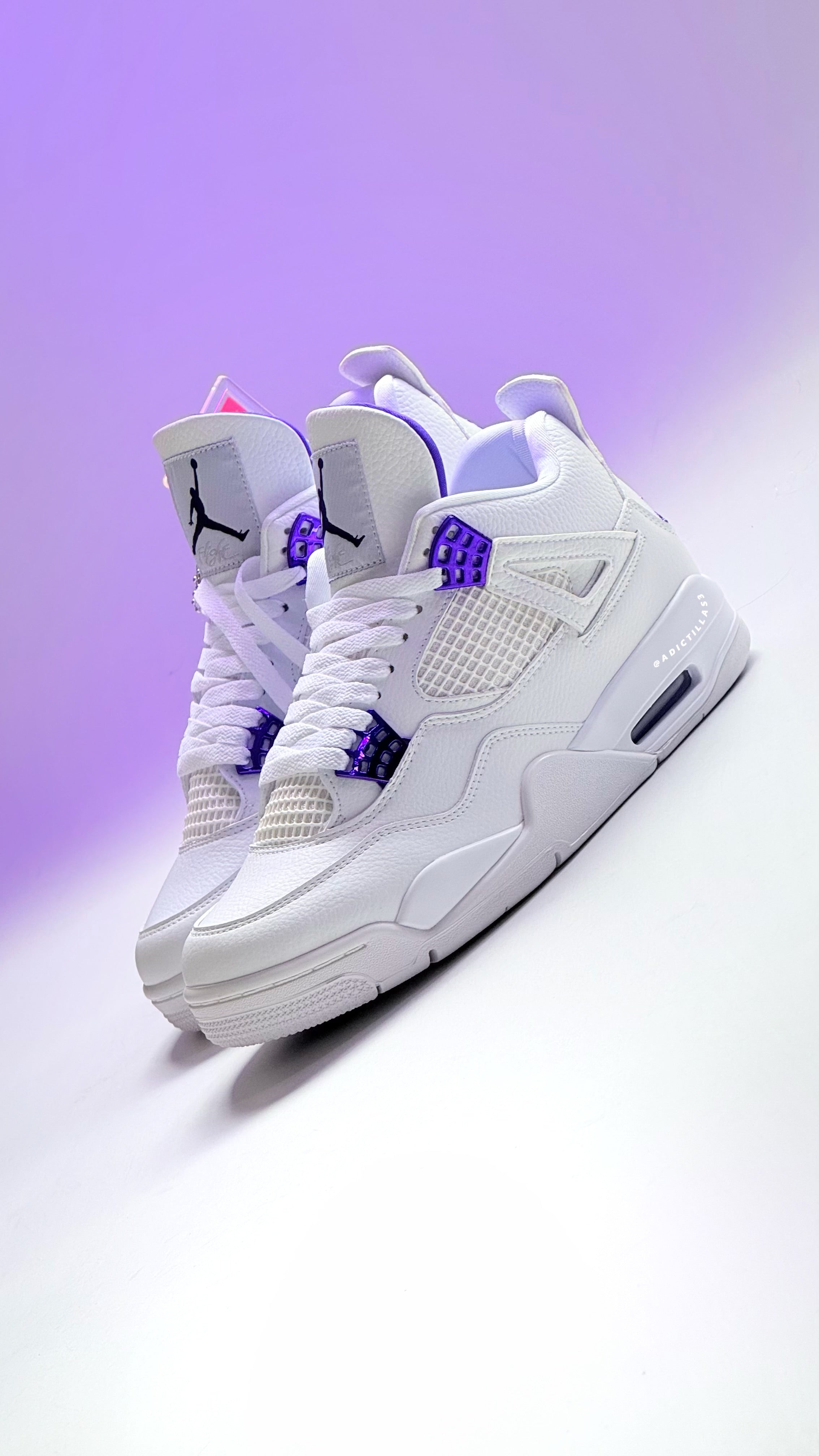 Air Jordan 4 “ Metallic Purple “