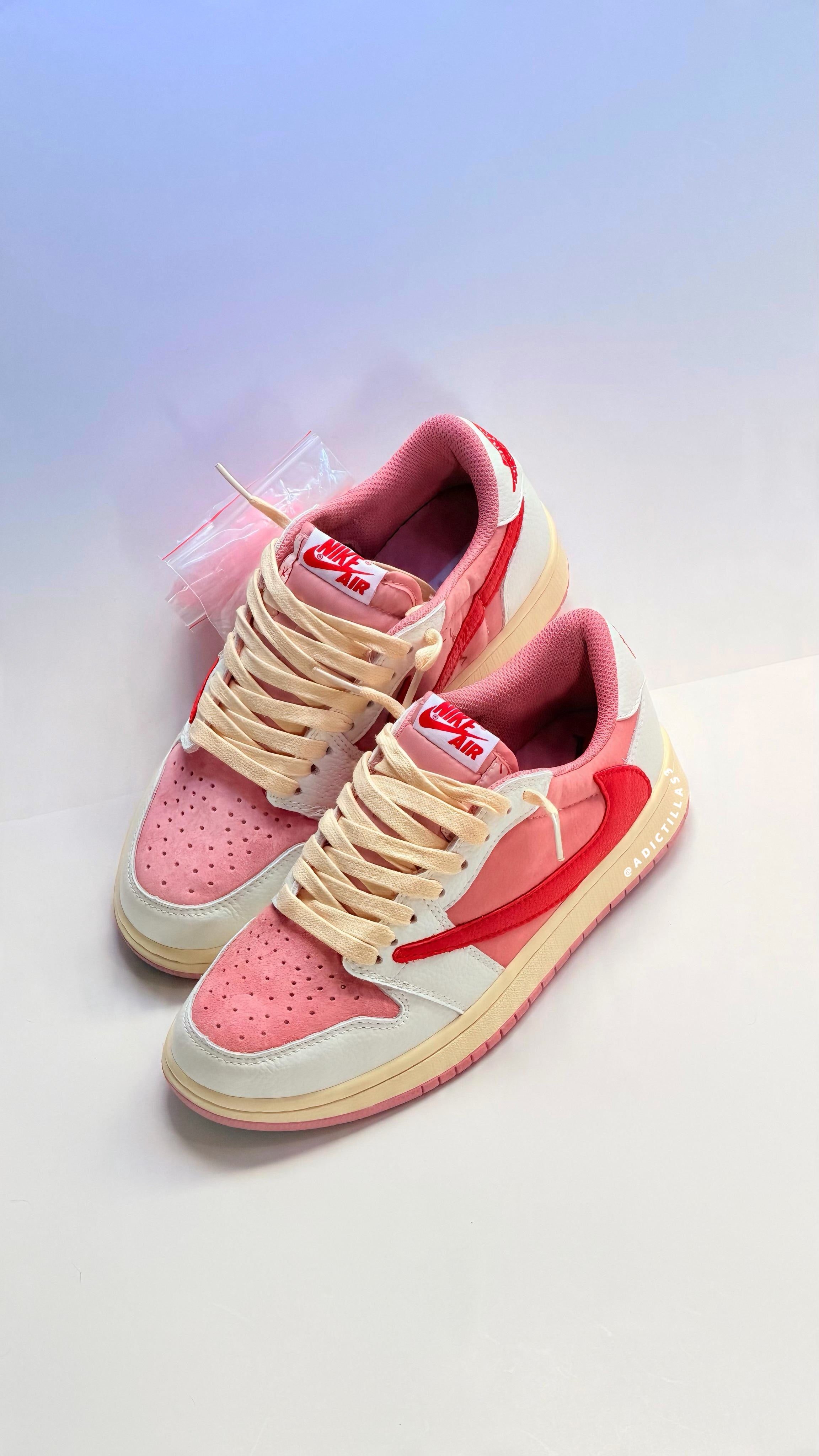 Travis Scott x Air Jordan 1 Low OG "Tropical Pink"