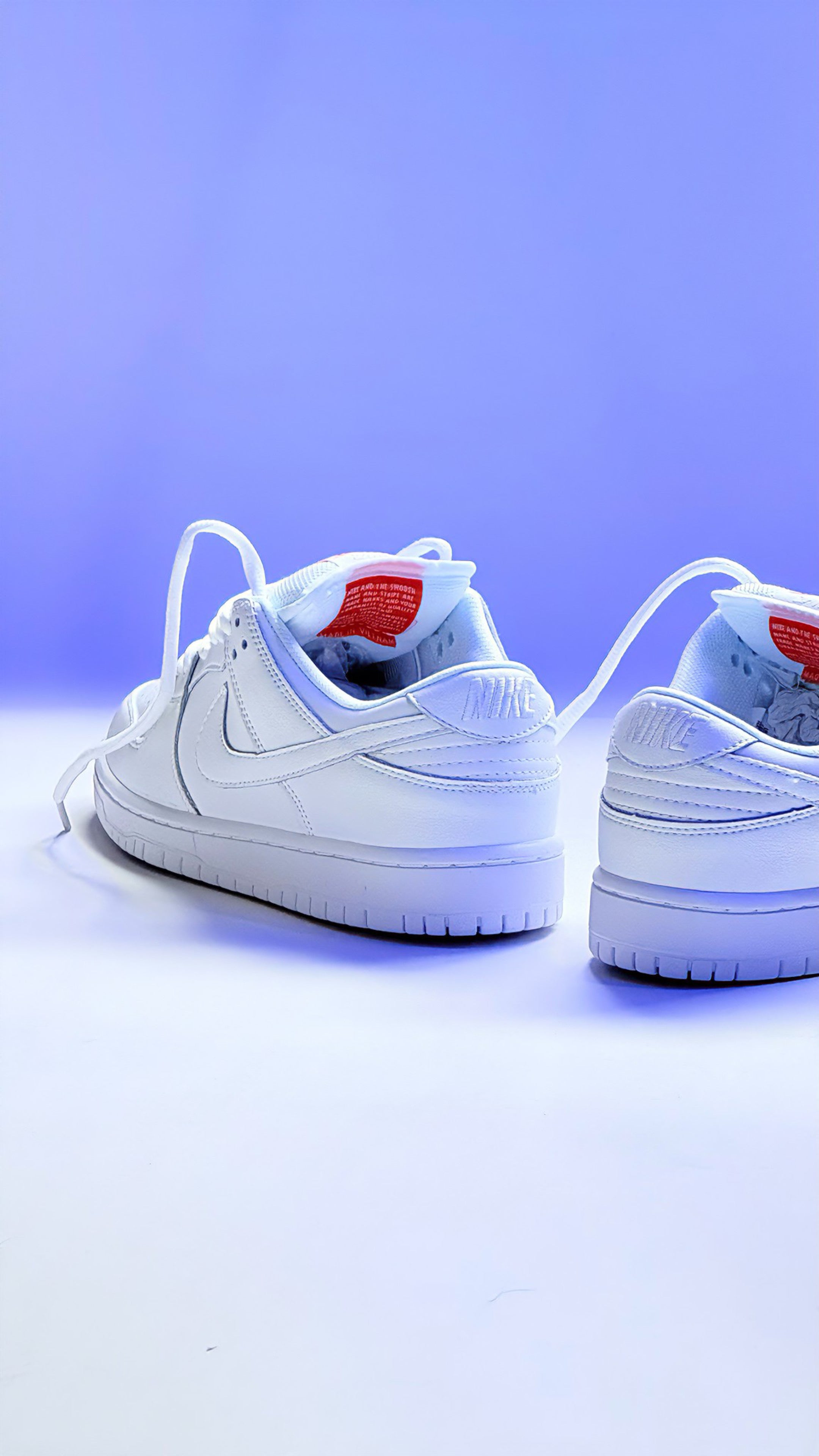 Nike Sb Dunk Low “ Orange Label “ white