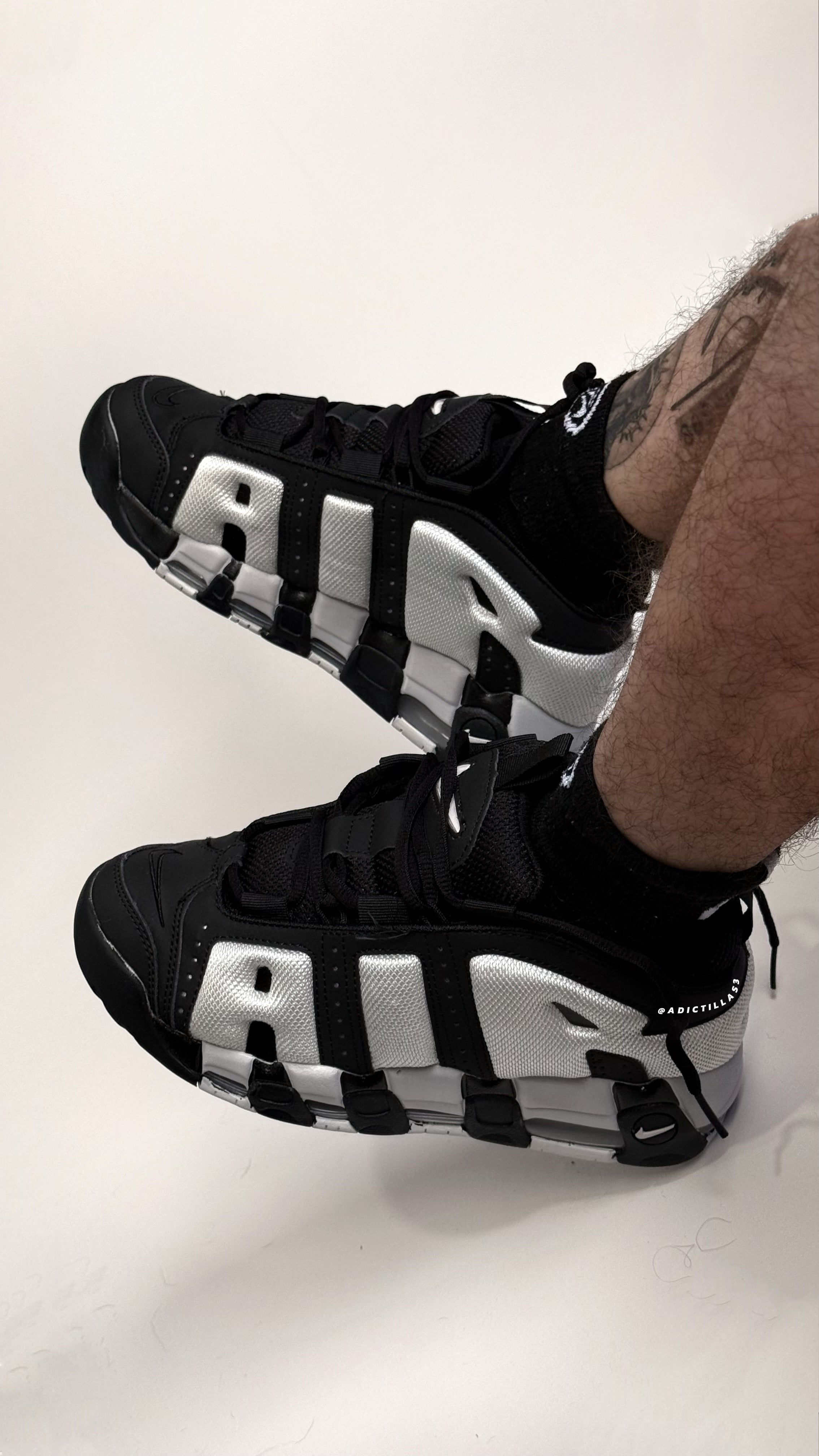 NIKE AIR MORE UPTEMPO LOW -BLACK – ADICTILLAS2025