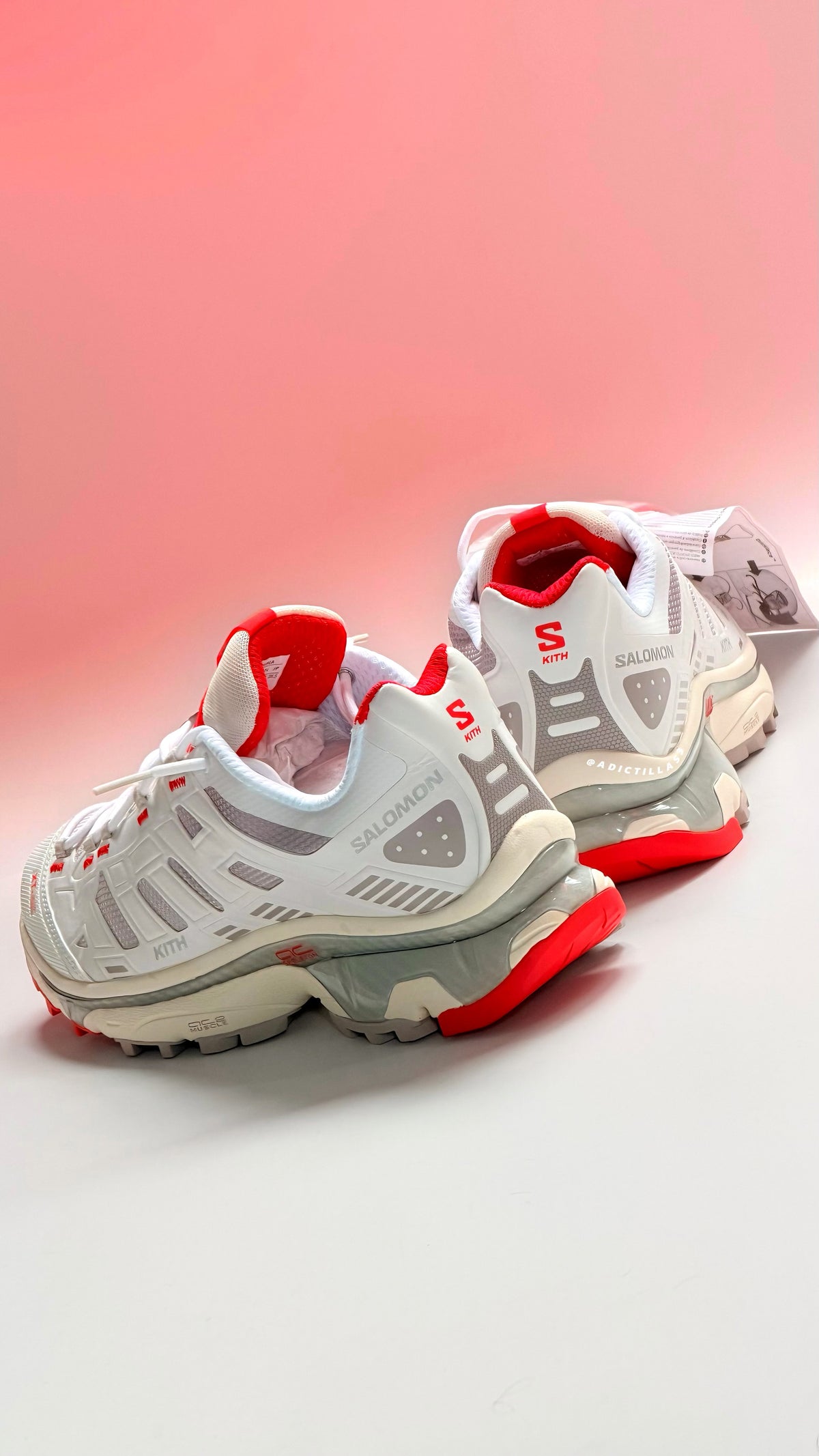 Salomón XT-4K "Kithmas White Red “