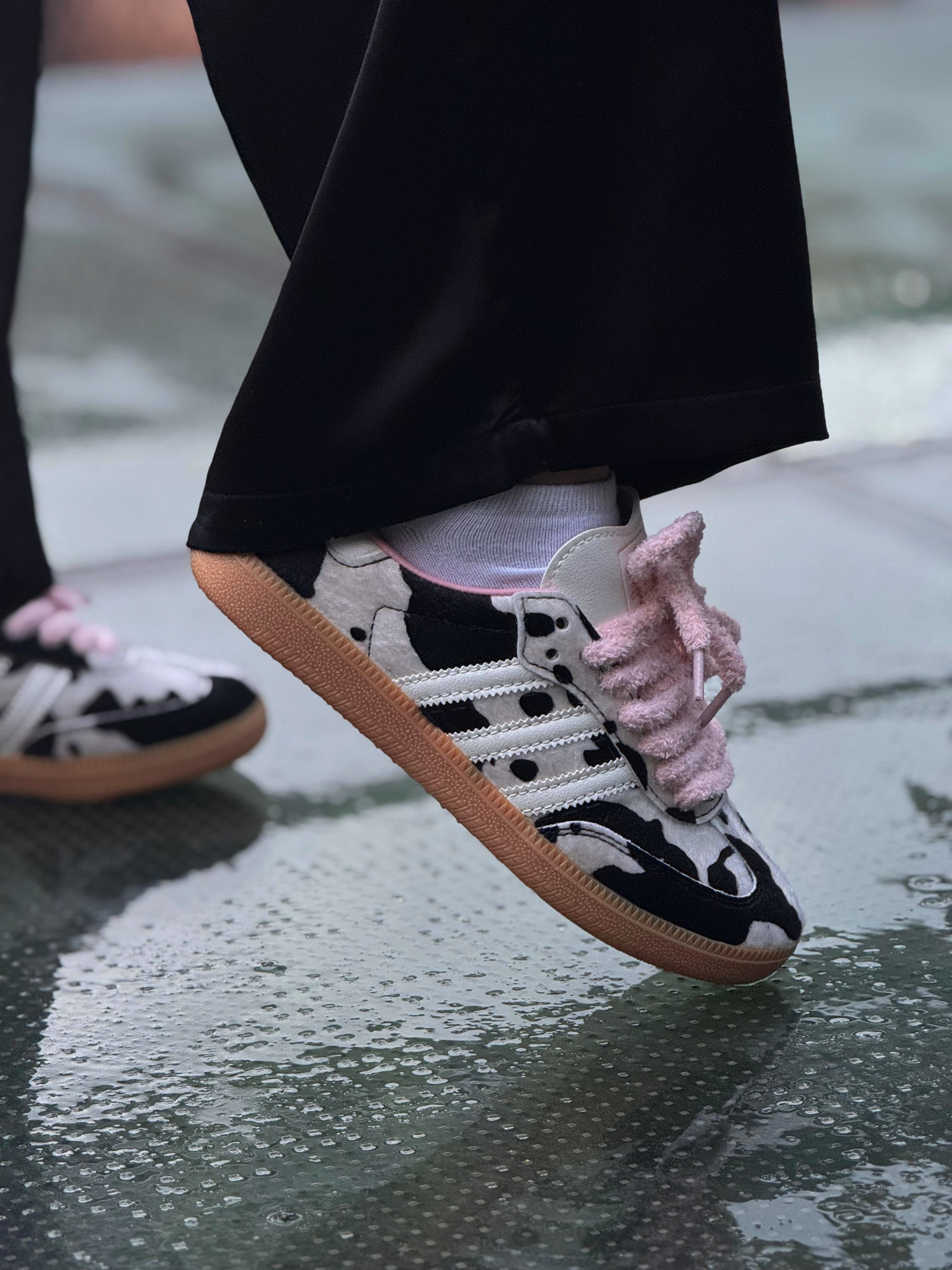 Adidas Samba Cow Print