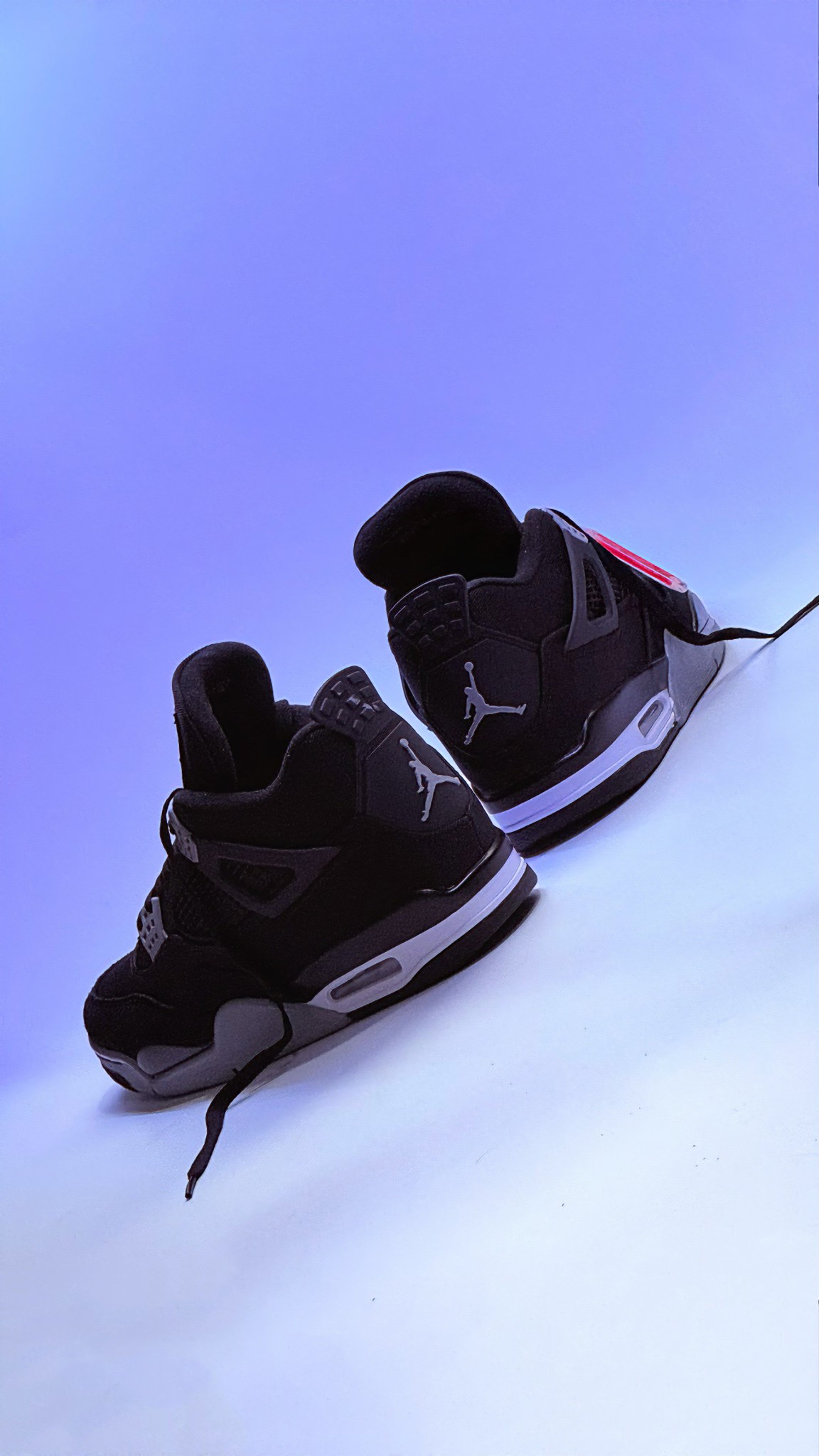 Air Jordan 4 Black Canvas