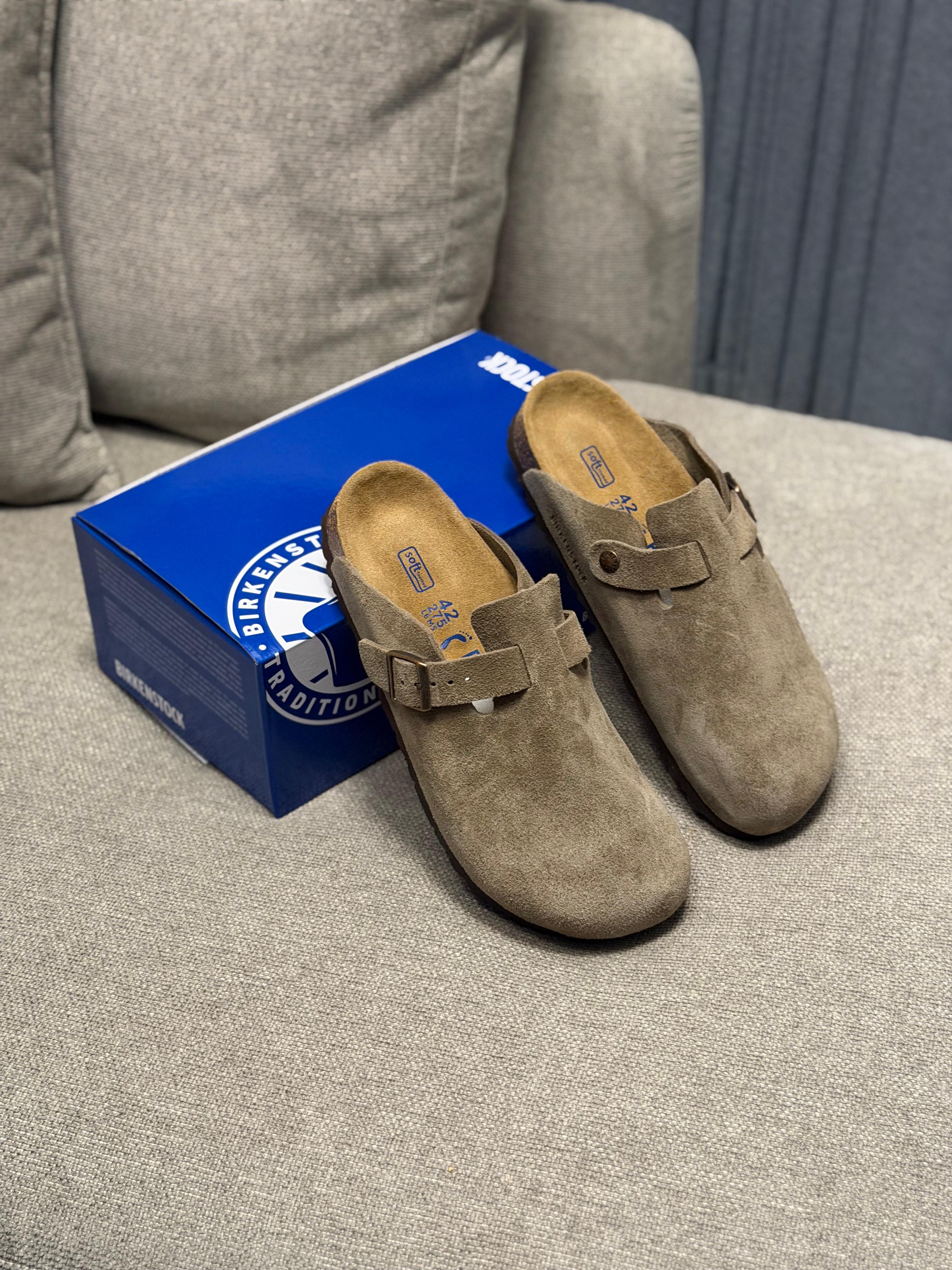 Birkenstock
sandalias de gamuza