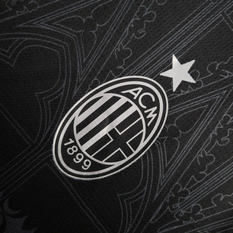 Camiseta Ac Milán “ Pleasures “ 23/24 Negra