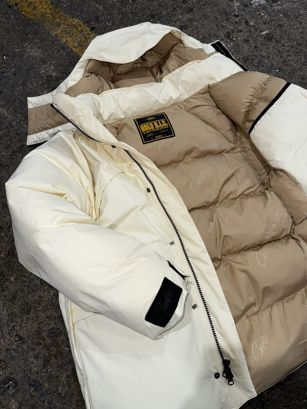 CORTEIZ BOLO B.I.G JACKET CREAM