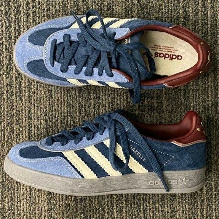 Adidas Gazelle Indoor Crew Navy Burgundy
