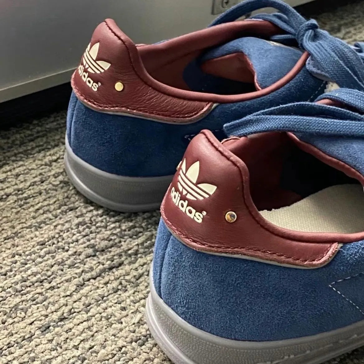 Adidas Gazelle Indoor Crew Navy Burgundy