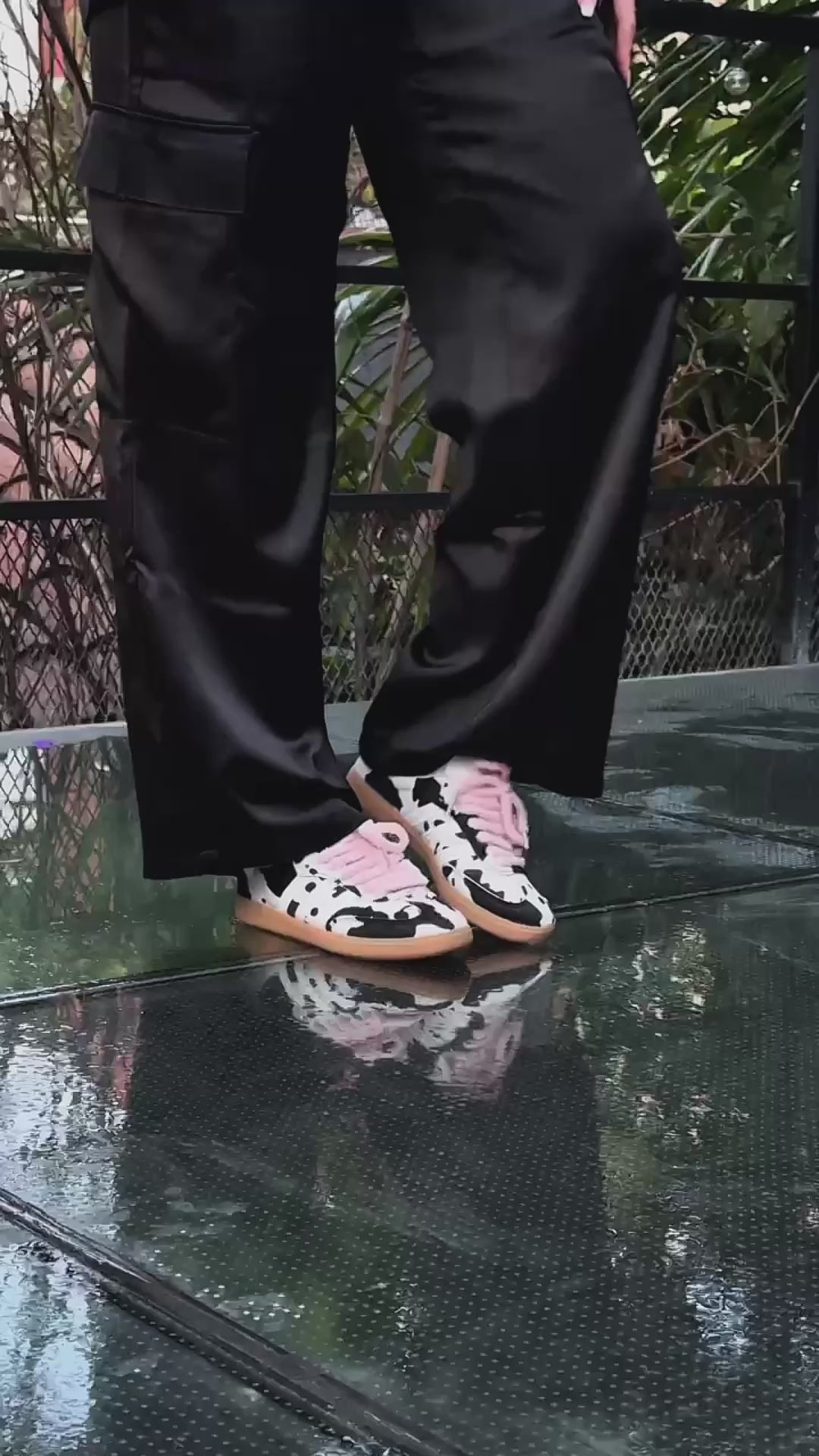 Adidas Samba Cow Print